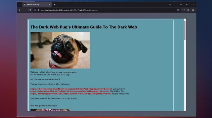 access dark web