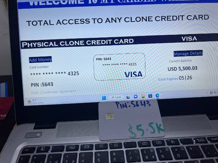 buying credit cards on dark web
