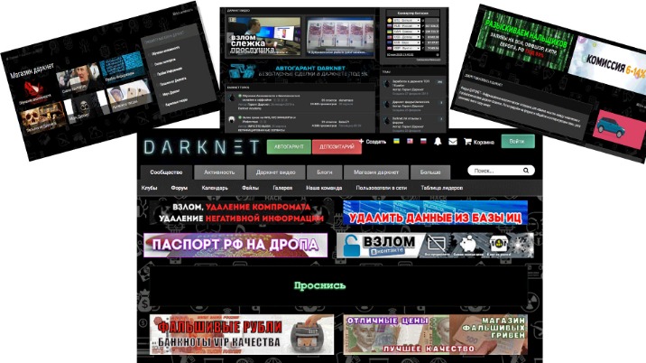 list of online darknet market