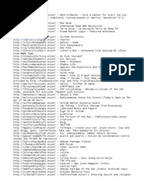 deep web updated links