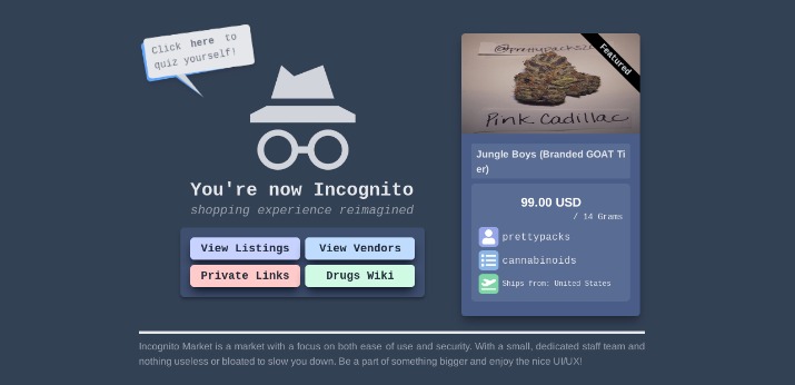 incognito market url