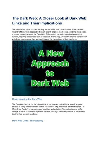 dark web links 2024