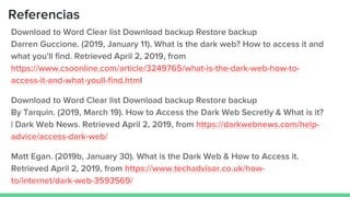 search the dark web