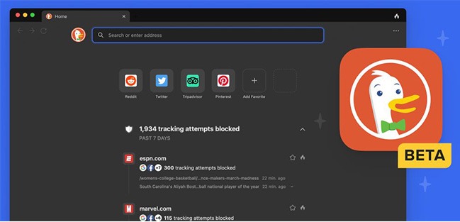 duckduckgo dark web search