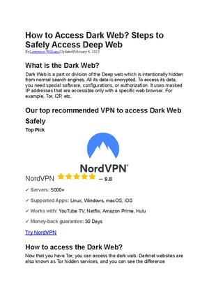 how to access dark web via mobile