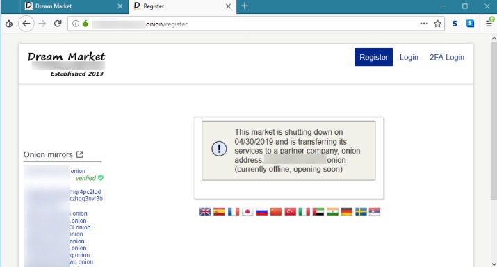 search darknet market