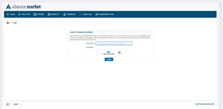 search darknet market