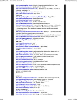 hidden wiki tor onion urls directories