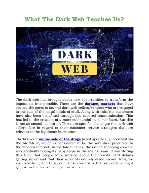 websites on the dark web