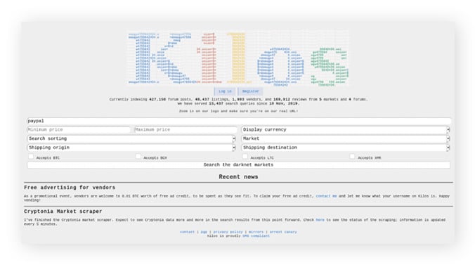 dark web search engines 2023