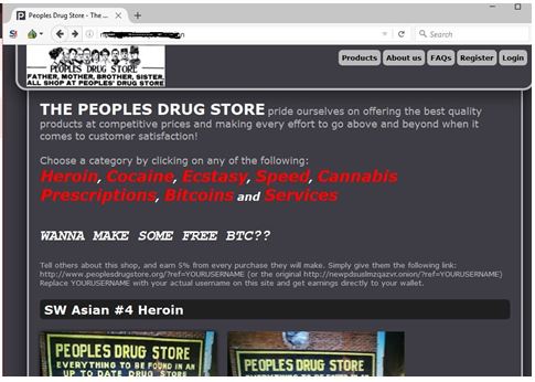 accessing dark web